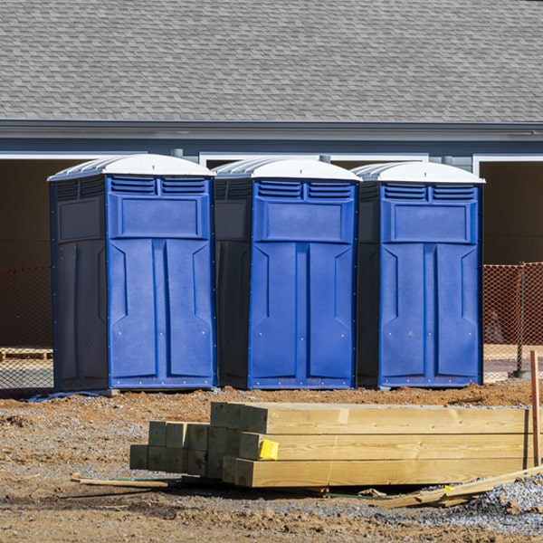 how can i report damages or issues with the portable restrooms during my rental period in Port Angeles East Washington